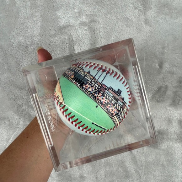 Candlestick Park Baseball Souvenir In Display Case San Francisco - Picture 3 of 5